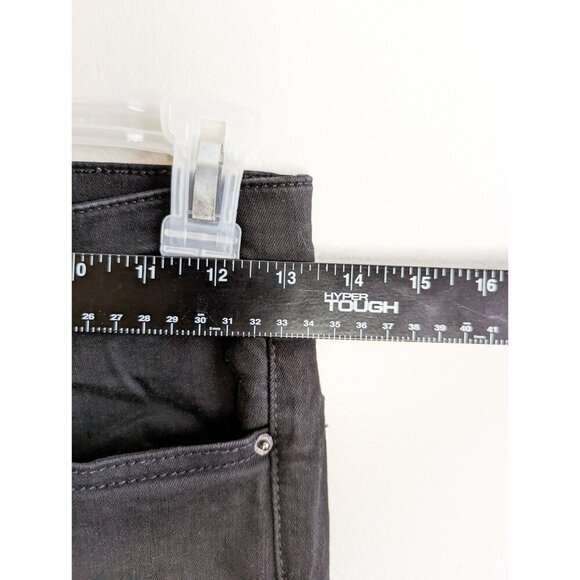 Topshop Jamie Skinny High Rise Black Denim Jeans 28 32 - Picture 9 of 13